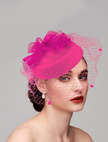  Fascinateurs Chapeaux Coiffure Plumes Réseau Chapeau Pillbox Mariage Saint-Valentin Saint-Valentin Course de chevaux Journée des dames Avec Coiffure de chapeau en plumes Élégante pour impressionner