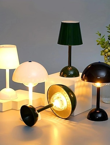  modelado de setas pequeña luz de noche luz de ambiente led pequeña lámpara de mesa decoración de navidad ambiente de halloween mini luz decoración del hogar decoración de dormitorio decoración de boda