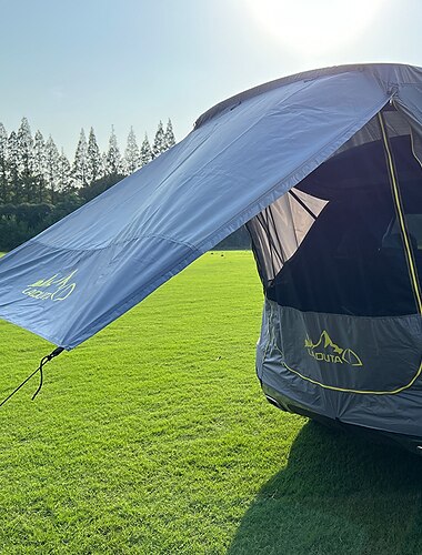  Auto-Heckverlängerungszelt, Sonnenschutz, regendicht, Outdoor, selbstfahrende Tour, Grill, Camping, Auto, Reisezelt, Kofferraumzelt