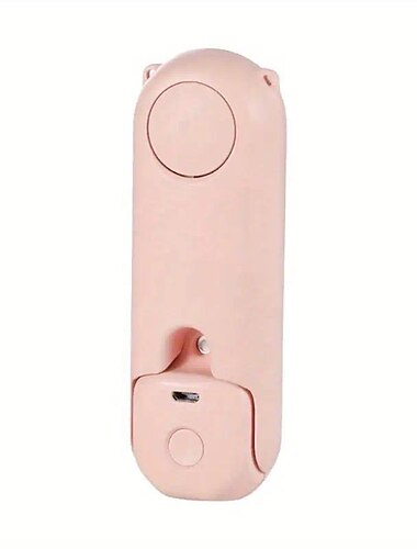  Clip-on Tischventilator – 360° drehbarer USB wiederaufladbarer 3-Gang Ventilator verstellbar für zuhause und büro