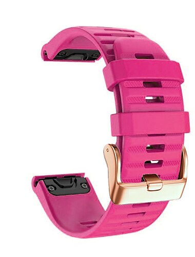  Cinturino per orologio  per Garmin Fenix 7S Pro 6S 5S Plus Epix Pro 42mm Approach S70 42mm Instinct 2S Descent Mk2S D2 Delta S 20mm Silicone Sostituzione Cinghia 20mm Traspirante Donne Uomini