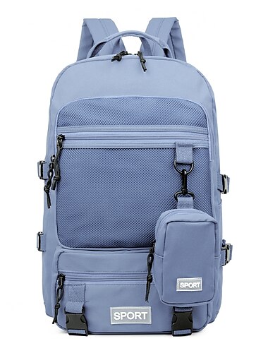  školní batoh bookbag školní taška jednobarevná pro dívky velká kapacita oxfordská látková školní taška batoh brašna 11,02*7,08*17,71 palce, dárek do školy