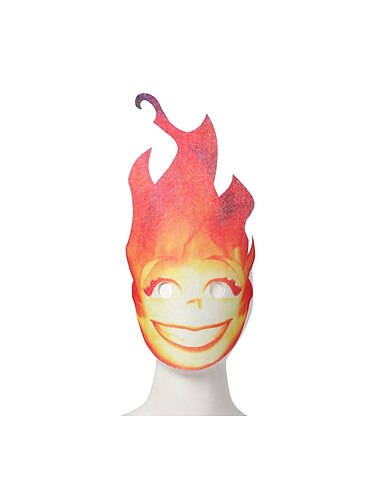  Paare Elemental Ember Wade Cosplay Kostüm für Erwachsene Kinder Anime Film 2023 Kleid Jacke Hemd Maske Karneval Halloween Paare