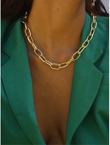  Per donna Collane Di tendenza Esterno Geometria Collane