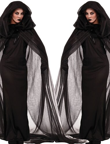  Heks Duivel Walpurgisnacht Cosplay kostuum Feestkostuum Gemaskerd Bal Volwassenen Dames Outfits Cosplay Prestatie Feest Halloween Halloween Maskerade Makkelijk carnavalskostuum