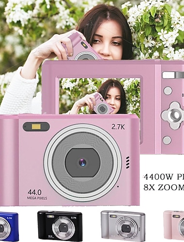  2023 nuova piccola fotocamera digitale portatile con schermo hd pixel 4400w zoom hd 8x adatto per la casa vendita calda spedizione gratuita