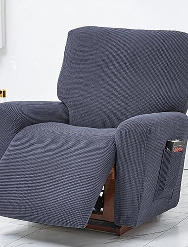  Fundas elásticas para sillones reclinables, fundas elásticas para sofá, protectores de sofá con lazo elástico para niños, mascotas, perros y gatos