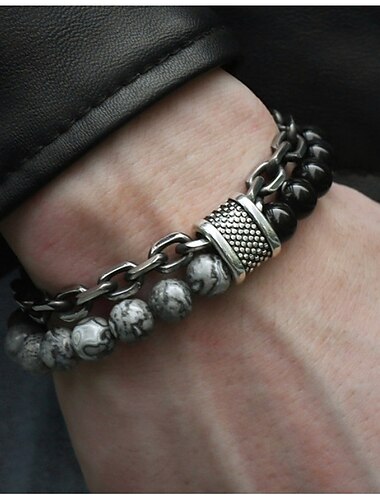  Retro Antiguo Punk y gótico Medieval pulsera Feria del Renacimiento Pulseras de la vendimia Pirata Vikingo Hombre Mujer Pirata Mascarada Fiesta / Noche Adulto Pulsera Todas las Temporadas