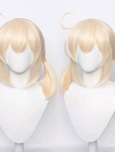  Genshin Impact Klee Anime Cosplay-Anzüge Cosplay Perücken Cosplay Schuhe Halloween Karneval Maskerade Für Damen Mädchen Teenager Erwachsene