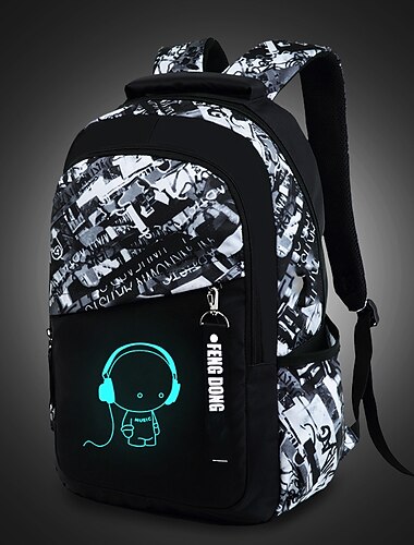  mochila escolar mochila Bolsa para la escuela Dibujos Multicolor para Estudiante niños Niños Resistente al Agua Gran Capacidad con puerto de carga USB Paño Oxford Bolsa para la escuela Mochila Cartera