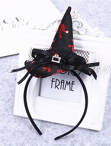  Witch Hat Halloween Props Adults' Women's Girls' Halloween Halloween Carnival Mardi Gras Easy Carnival Costume