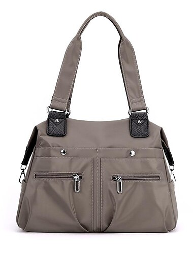  wasserdichte Nylon-Umhängetasche für Damen mit großem Fassungsvermögen – stilvolle Tragetasche mit mehreren Taschen für Reisen, Arbeit und den täglichen Gebrauch