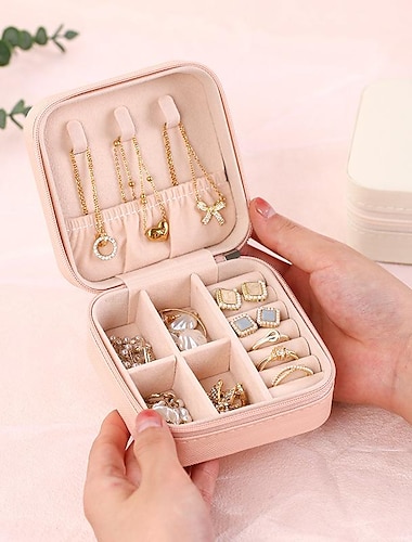  reissieraden organizer reissieradendoosje reissieradendoosje kleine sieradendoosje voor meisjes vrouwen