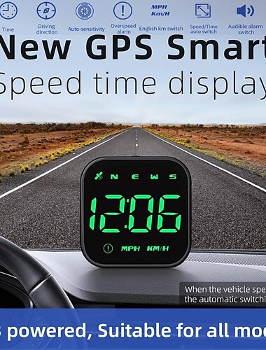  g4s hud gps شاشة عرض للرأس led عداد سرعة السيارات الإلكترونية تذكير التنبيه الرقمي gps hud اكسسوارات السيارات لجميع السيارات