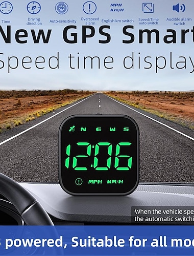  g4s hud gps head up display led tachimetro automatico elettronica promemoria allarme digitale gps hud accessori per auto per tutte le auto