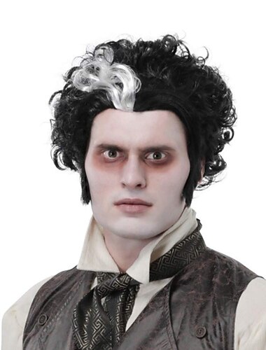  sweeney todd למבוגרים פאות ליל כל הקדושים קוספליי מסיבת פאות