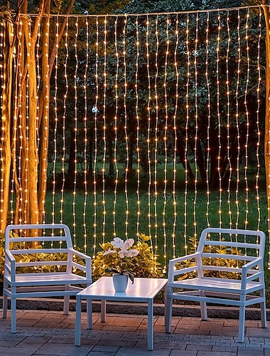  solar led string light outdoor kerstverlichting guirlande voor raam kerst licht decoratie 3x3 m voor patio tuin gordijn rooftop lamp