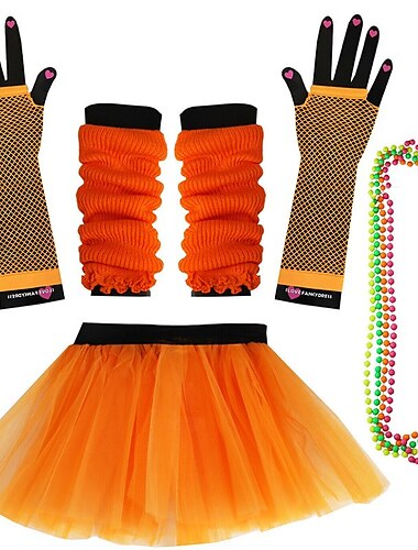  1920er Der große Gatsby 1980er Outfits Der große Gatsby Königstag Halloween Karneval Maskerade Party Pride Parade Pride-Monat Erwachsene Röcke Handschuhe Halskette Ganzjahres