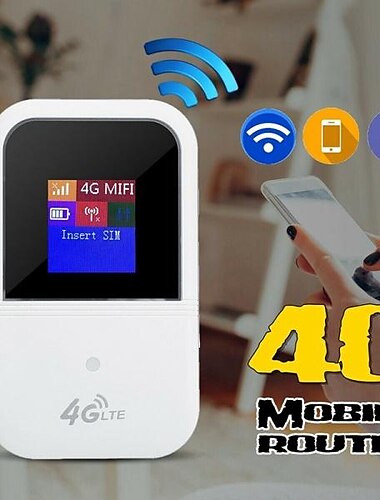  150mbps portátil mini 4g lte roteador wi-fi móvel hotspot modem banda larga