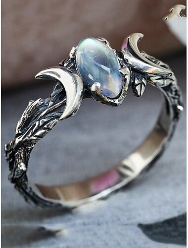  Femme Alliances Archaïsant Extérieur Géométrie Bague