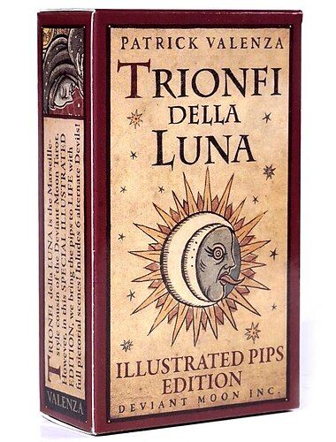  die letzte Einhorn-Tarot-Brettspiel-Wahrsagekarte