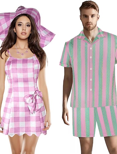  Paarpuppe Cosplay Kostüm Paar Männer Frauen Film Cosplay Y2K Halloween Karneval Maskerade