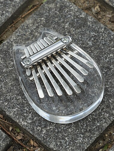  8 klíč mini kalimba vysoce kvalitní vynikající prst palec klavír marimba hudební dobrý doplněk přívěsek dárek