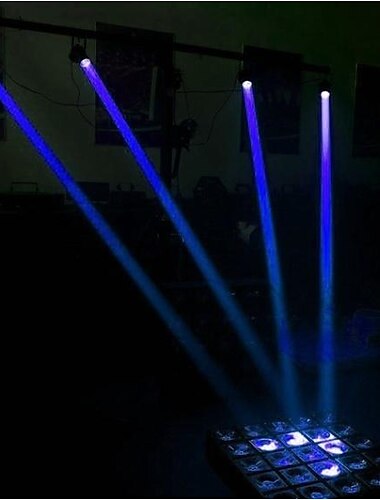  Mini-Lichtstrahl-Laserprojektor, LED-Strahler, Bühneneffektlicht, KTV-Bar, Disco-Licht, 6 Farben