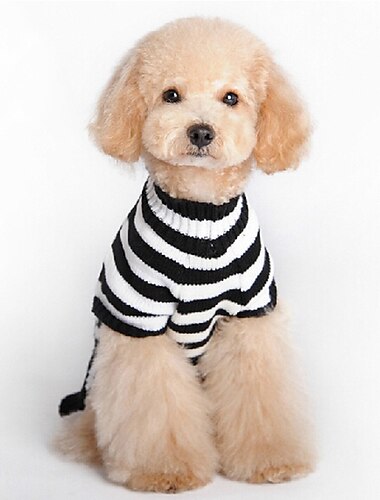  Hund Katze Pullover Jumper Mode Cool Winter Warm Atmungsaktiv Weich Waschbar Bequem Outdoor Halloween Alltagstauglich Hundebekleidung for Bichon Frise Zwergspitz Baby Haustier Papillon Klein