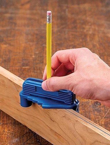  Localisateur de forage pour le travail du bois centre de scriber, finder scribe stylo jauge de score offset scribe jauge de contour pour outils en bois