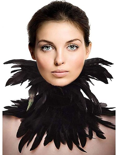  Punk & Gothic Choker Veren kraag Heks verderfelijk Drag queen Uniseks Fantasie Walpurgisnacht Halloween Carnaval Prestatie Prideparade Trots maand Volwassenen Kettingen Alle seizoenen
