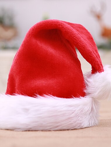  Papá Noel Gorro navideño Hombre Mujer Chico Chica Navidad Nochebuena Navidad Niños Adulto Fiesta Navidad Sombrero