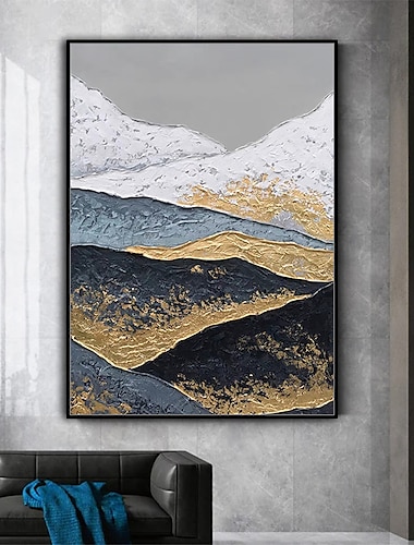  mintura handgemaakte abstracte alpine landschap olieverfschilderijen op canvas kunst aan de muur decoratie moderne foto voor home decor gerold frameloos ongerekt schilderij