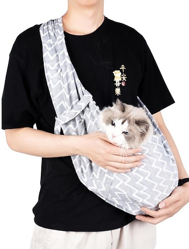  корейская версия нагрудная большая вместительная уличная сумка для кошек портативная сумка из чистого хлопка на одно плечо через плечо оптовая сумка для собак
