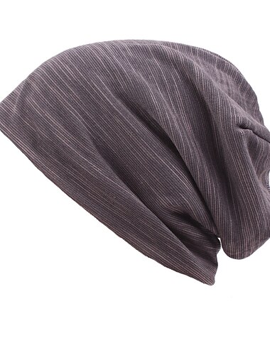  Unisex Beanie Mütze Schwarz Kaffee Baumwolle Reise Strand Design Outdoor Urlaub Glatt