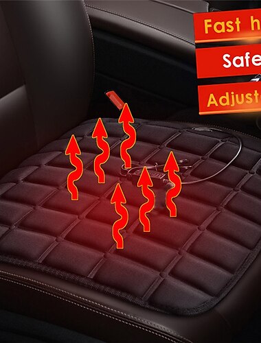 Heated Car Seat Cushion Heating Warmer Pads Winter Hot Cover for Office Home