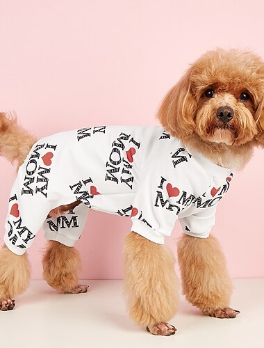  Psy Koty Bluza dresowa Moda Codzienny Zima Wodoodporny Oddychający Miękka Zmywalny Wygodny Codzienne Ubranka dla psów for Bichon frise Szpic miniaturowy szczeniaków i młodych kotów Motyl Small