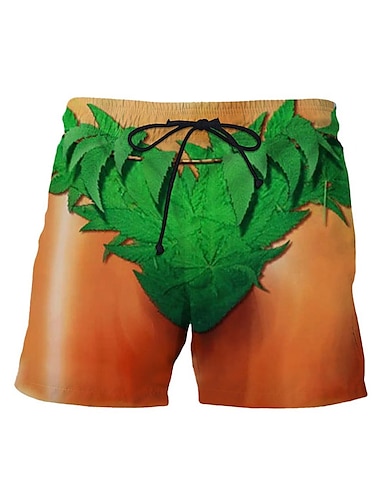  Herr Grafisk Shorts Sommarshorts Beach Shorts Medium Midja Streetwear Hawaiisk Designer Ledigt Dagligen Helgdag Snörning Elastisk midja 3D-utskrift Designer Kläder