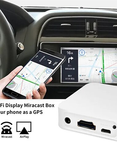  Автомобильный Wi-Fi miracast airplay dlna Mirror Link Box беспроводной адаптер для ios android