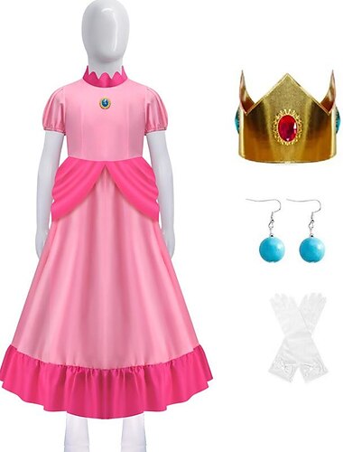  principessa pesca Costume Cosplay Mascherata Accessori Cosplay Cosplay di film for Per donna Ragazze Bambini Adulti Carnevale Mascherata