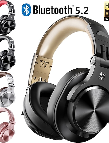  Наушники OneOdio Bluetooth с накладными ушами с микрофоном | Беспроводные и проводные наушники двойного режима для ударных клавиш PC телефонов ноутбуков - 72 часа воспроизведения