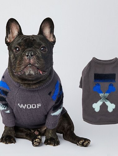  Chien Chat Pull Mode Drôle Hiver Respirant Doux Lavable Confortable Extérieur Décontracté Quotidien Vêtements pour Chiens for Bichon Frisé Spitz Nain Bébé Animal Papillon Petit