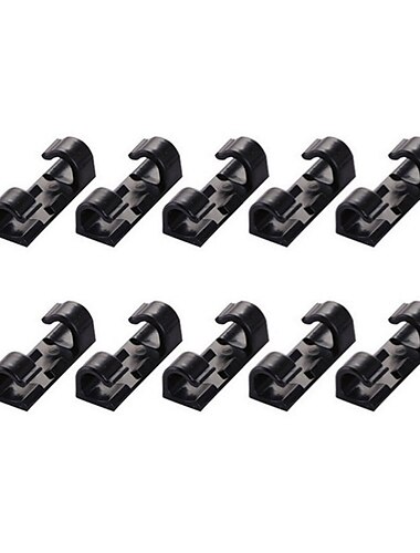 100/80/60/20 Stück Kabel-Organizer-Clip, selbstklebend, Ladegerät-Verschluss, Schreibtisch, Drahtmanager, Kabel, Kopfhörer, Kabelbinder, Fixierer, Management, USB-Wickler, Clips, Halter