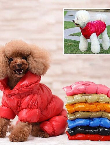  Hund Katt Kappor Jakke Mode söt stil Vinter Andningsfunktion Mjuk Tvättbar Bekväm Utomhus Ledigt / vardag Hundkläder for Bichon Frisé Chihuahua Pommeran valpen eller det lilla husdjuret Fjäril