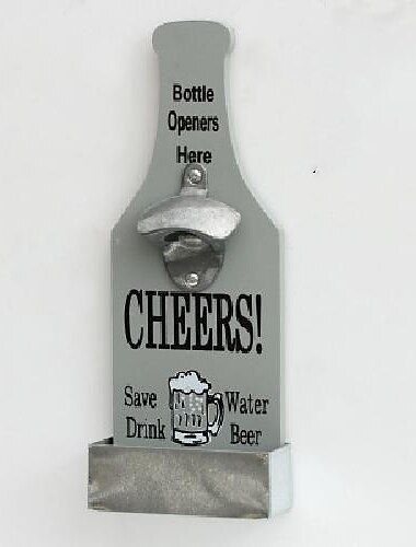  1pc retro holz flasche opener wand montiert hängen bier opener bar werkzeuge legierung galvanik prozess bar cafe wand dekoration