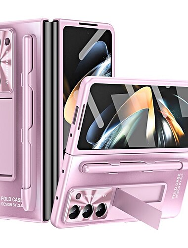  telefon Kılıf Na Samsung Galaxy Złóż 6 Z Fold 5 Z Fold 4 Z Fold 3 Osłona tylna Z podpórką i ochraniacz ekranu Pojemnik na ołówki PC