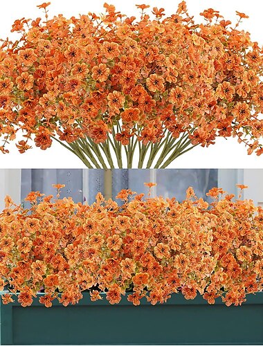  Künstliche Herbstblumen-Simulationspflanze, Herbstzauber, Herbst-Thanksgiving-Dekoration, Thanksgiving, Halloween, Weihnachten, Hochzeit, Party, Haus, Garten, Dekoration, Blumen