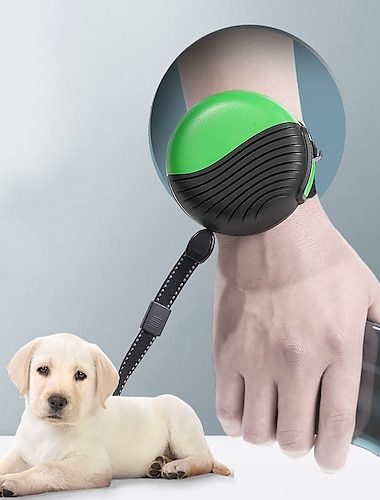  популярная тяговая веревка для домашних животных 3-метровая автоматическая телескопическая тяговая веревка в виде часов для больших средних и маленьких собак