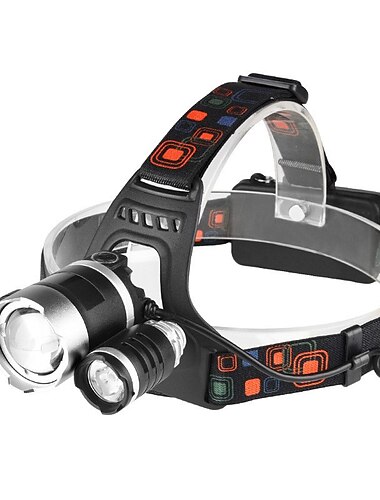  Pathfinder IR-Sensor-LED-Scheinwerfer, Kopflampe, Taschenlampe, zoombar, 12000 Lumen, T6, wiederaufladbar, Stirnlampe, Licht, Angeln