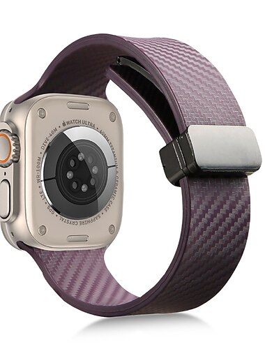  Sportszíj Kompatibilis valamivel Apple Watch óraszíj 38mm 40mm 41mm 42mm 44mm 45mm 49mm Mágneses kapocs Vízálló Állítható Szilikon Csere óraszíj mert iwatch Ultra 2 Series 9 8 7 SE 6 5 4 3 2 1